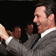 Illustration for article titled Jon Hamm Hamms It Up With Waxen Don Draper